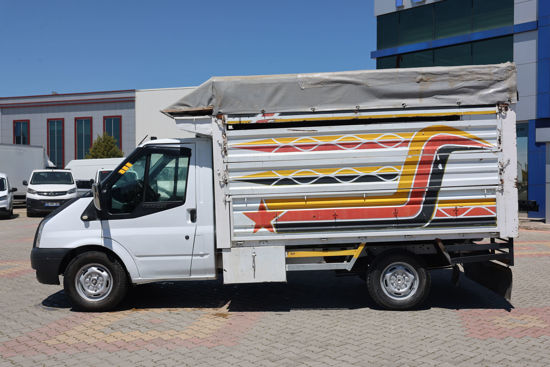 2012 MODEL FORD TRANSIT 350 M BRANDALI İLAVELİ  SAÇ KASA KAMYONET 155 Hp A/C