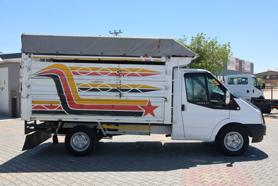 2012 MODEL FORD TRANSIT 350 M BRANDALI İLAVELİ  SAÇ KASA KAMYONET 155 Hp A/C