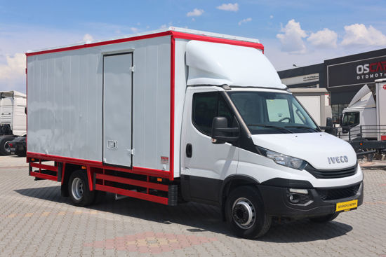 2019 MODEL IVECO DAILY 72 C 15 4350 KAPALI KASA KAMYON