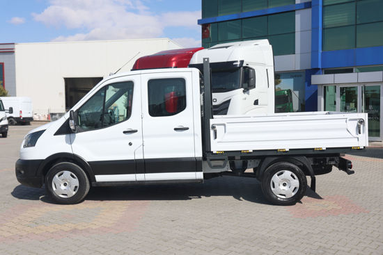 2025 MODEL FORD TRANSIT 350 M Ç.KABİN TREND KAMYONET 165 Hp