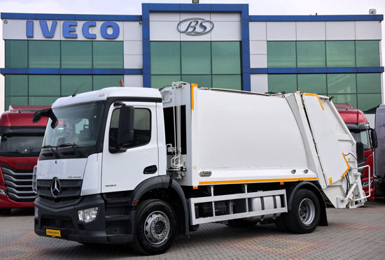 2021 MODEL MERCEDES-BENZ ACTROS  1832 L 4X2 15+1.5 M³ ÇÖP KAMYONU