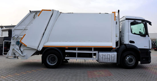 2021 MODEL MERCEDES-BENZ ACTROS  1832 L 4X2 15+1.5 M³ ÇÖP KAMYONU