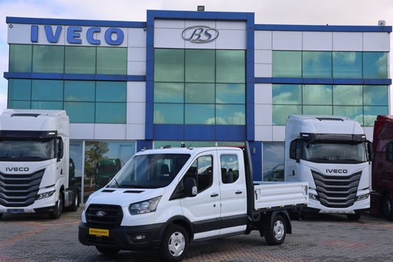 2024 MODEL FORD TRANSIT 350 M Ç.KABİN TREND KAMYONET 165 Hp  ARACIMIZ ADETLİDİR
