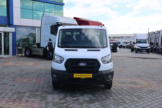 2024 MODEL FORD TRANSIT 350 M Ç.KABİN TREND KAMYONET 165 Hp  ARACIMIZ ADETLİDİR