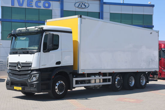 2022 MODEL MERCEDES - BENZ ACTROS 3232 L ADR LİFLİ KAPALI POLYESTER KASALI KAMYON A/C (YATAKLI) A/T