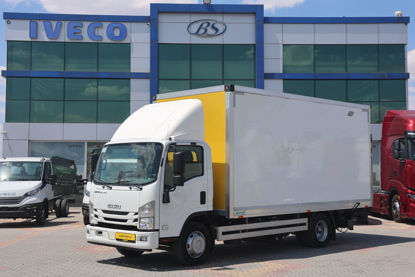 2022 MODEL ISUZU NPR 10 LONG LİFLİ KAPALI  POLYESTER KASALI KAMYON
