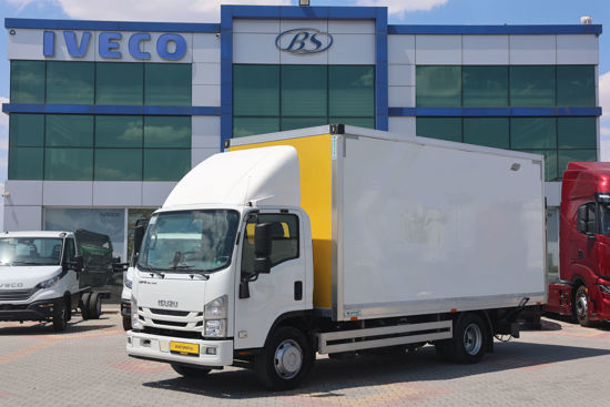 2022 MODEL ISUZU NPR 10 LONG LİFLİ KAPALI  POLYESTER KASALI KAMYON