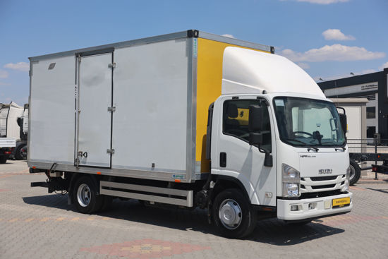 2022 MODEL ISUZU NPR 10 LONG LİFLİ KAPALI  POLYESTER KASALI KAMYON
