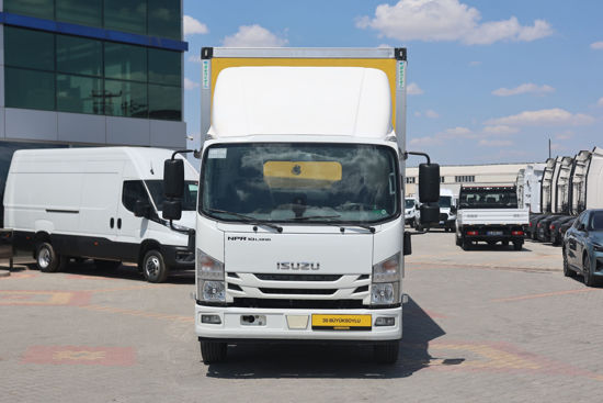 2022 MODEL ISUZU NPR 10 LONG LİFLİ KAPALI  POLYESTER KASALI KAMYON