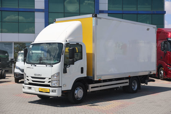 2022 MODEL ISUZU NPR 10 LONG LİFLİ KAPALI  POLYESTER KASALI KAMYON