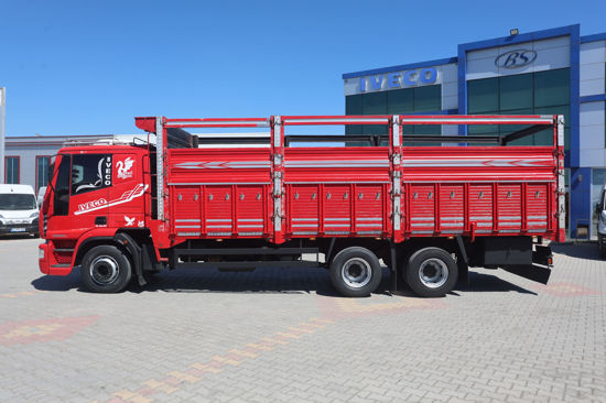 2007 MODEL IVECO EURO CARGO 220 E 21 10 TEKER İLAVELİ AÇIK AHŞAP KASALI KAMYON