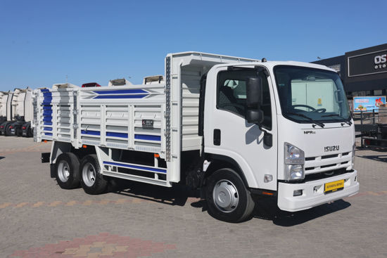 2015 MODEL ISUZU NPR 3D DAMPERLİ AÇIK SAÇ KASALI KAMYON