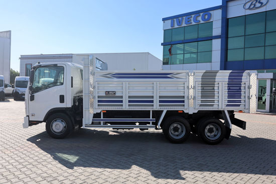 2015 MODEL ISUZU NPR 3D DAMPERLİ AÇIK SAÇ KASALI KAMYON