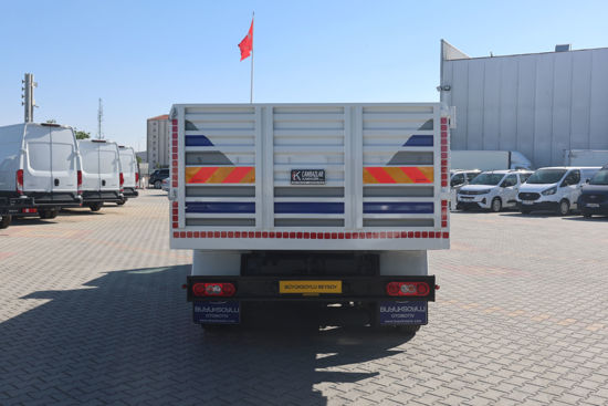 2015 MODEL ISUZU NPR 3D DAMPERLİ AÇIK SAÇ KASALI KAMYON