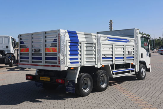 2015 MODEL ISUZU NPR 3D DAMPERLİ AÇIK SAÇ KASALI KAMYON