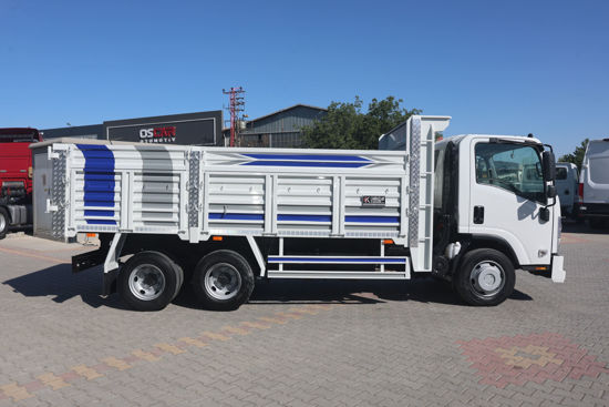 2015 MODEL ISUZU NPR 3D DAMPERLİ AÇIK SAÇ KASALI KAMYON