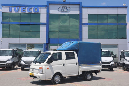 2011 MODEL HYUNDAI H-100 ÇİFT KABİN  BRANDALI SAÇ KASA KAMYONET