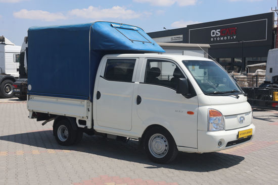 2011 MODEL HYUNDAI H-100 ÇİFT KABİN  BRANDALI SAÇ KASA KAMYONET