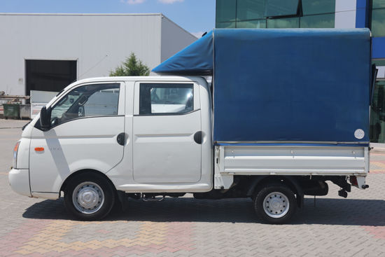 2011 MODEL HYUNDAI H-100 ÇİFT KABİN  BRANDALI SAÇ KASA KAMYONET