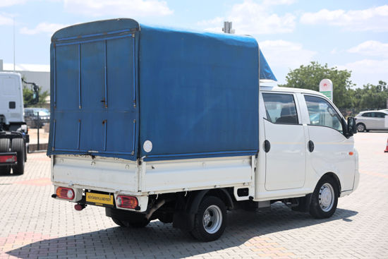 2011 MODEL HYUNDAI H-100 ÇİFT KABİN  BRANDALI SAÇ KASA KAMYONET