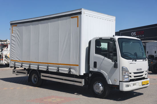 2024 MODEL ISUZU NPR 10 LONG KAYAR PERDELİ KAMYON A/C
