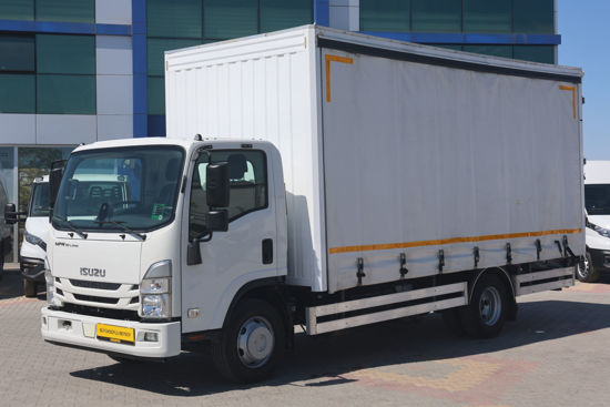 2024 MODEL ISUZU NPR 10 LONG KAYAR PERDELİ KAMYON A/C