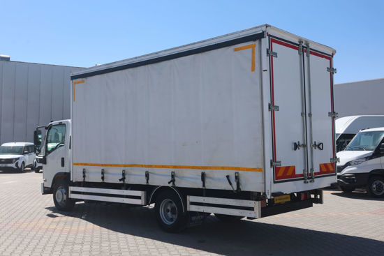 2024 MODEL ISUZU NPR 10 LONG KAYAR PERDELİ KAMYON A/C