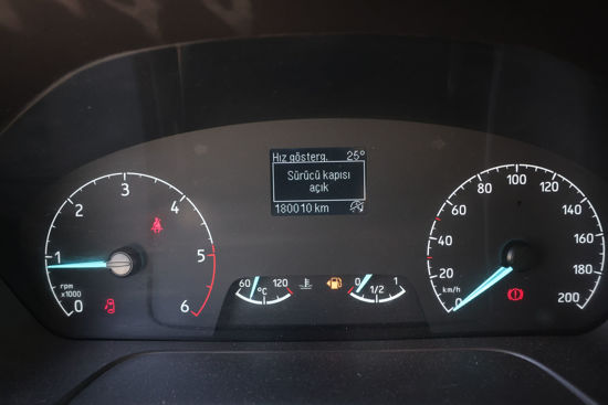 2022 MODEL FORD TRANSIT 350 ED KAPALI  POLYESTER KASA KAMYONET 170 Hp
