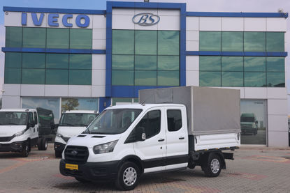 2022 MODEL FORD TRANSIT 350 M Ç.KABİN TENTELİ TREND KAMYONET 170 Hp