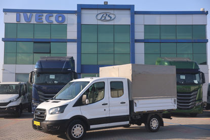 2023 MODEL FORD TRANSIT 350 M Ç.KABİN TENTELİ TREND KAMYONET 170 Hp