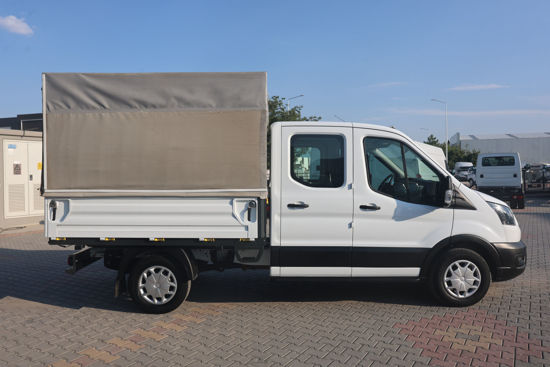 2023 MODEL FORD TRANSIT 350 M Ç.KABİN TENTELİ TREND KAMYONET 170 Hp