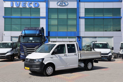 2018 MODEL TRANSPORTER Ç.KABİN 5+1 AÇIK SAÇ KASA KAMYONET