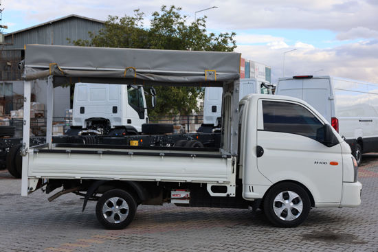 2018 MODEL HYUNDAI H-100 2.5 KLİMALI T.KABİN BRANDALI SAÇ KASA  KAMYONET
