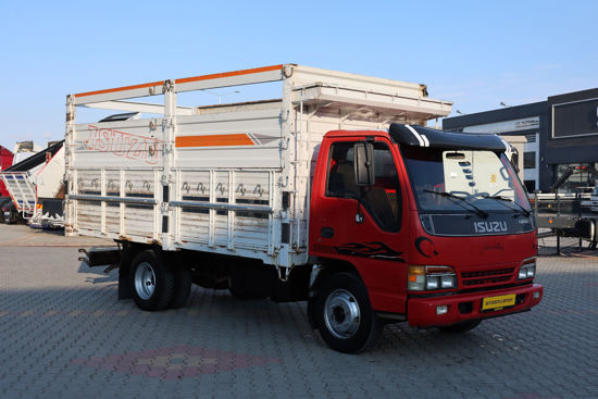 1999 MODEL ISUZU NPR AÇIK AHŞAP KASALI TENTELİ KAMYON