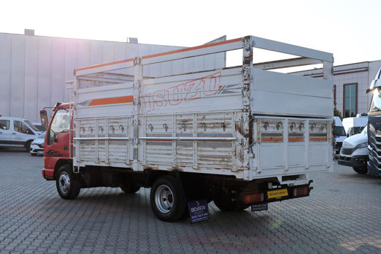 1999 MODEL ISUZU NPR AÇIK AHŞAP KASALI TENTELİ KAMYON