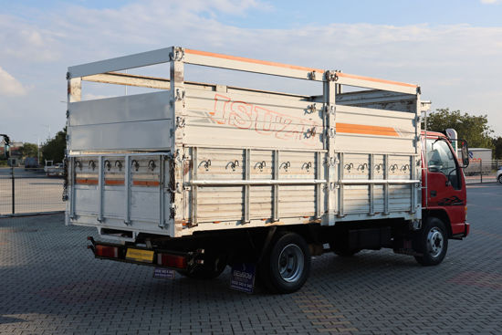 1999 MODEL ISUZU NPR AÇIK AHŞAP KASALI TENTELİ KAMYON